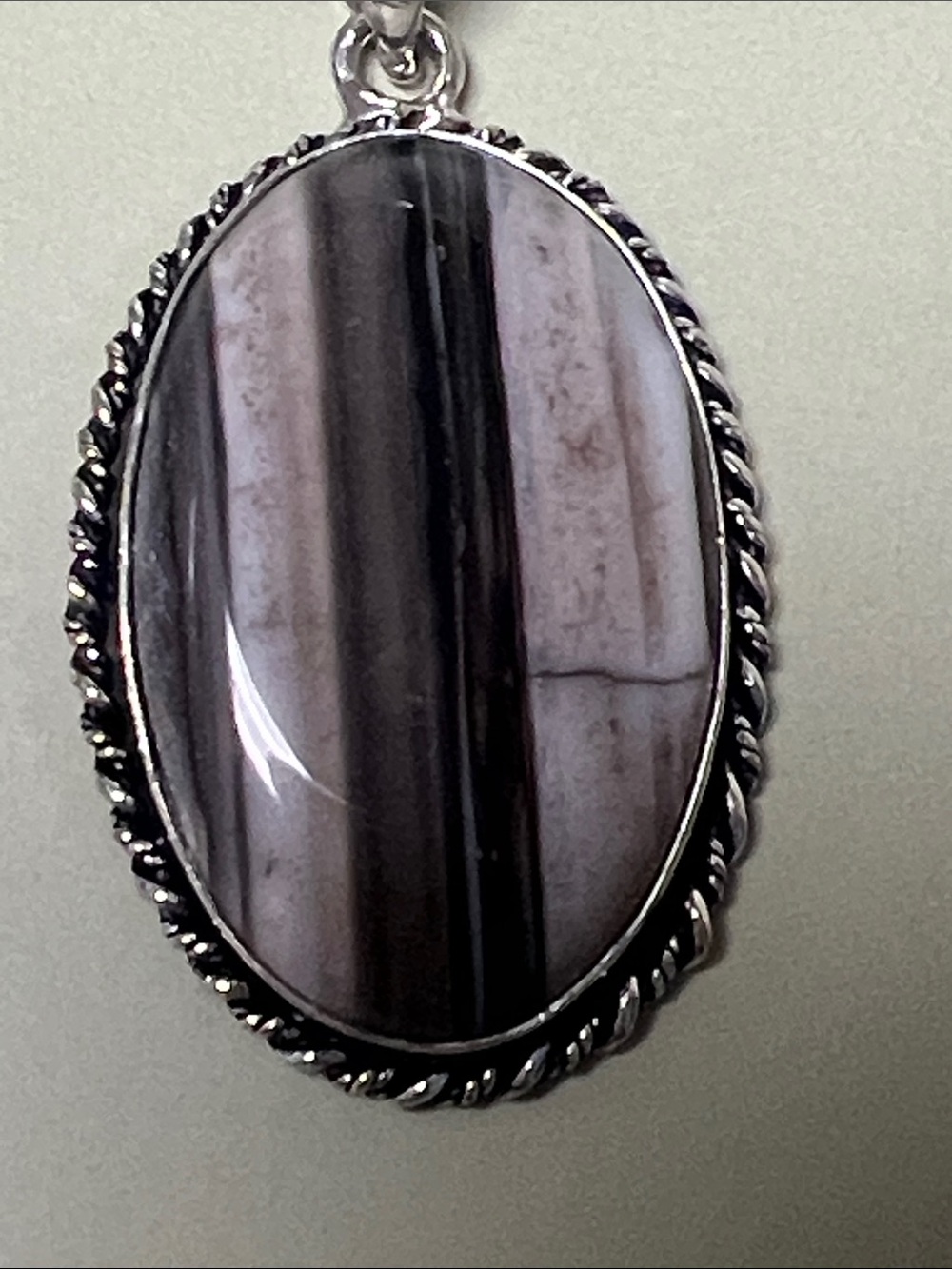 Botswana Agate pendant